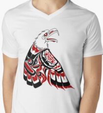 Eagle Human Men's V-Neck T-Shirt