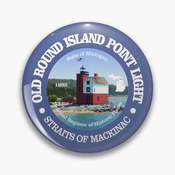 Item preview, Old Round Island Point Light designed and sold by curranmorgan.