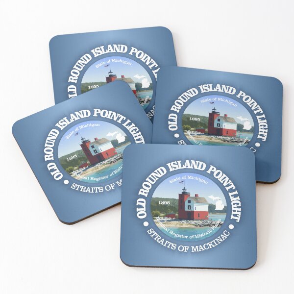 Item preview, Old Round Island Point Light designed and sold by curranmorgan.
