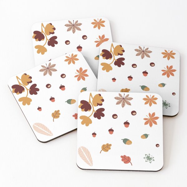 Item preview, autumn plants sticker pack designed and sold by rysunki-malunki.