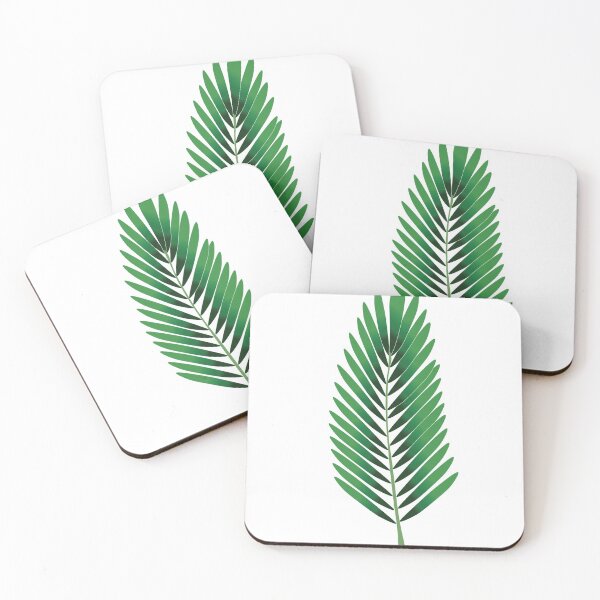 Item preview, Green palm leaf branch designed and sold by HalieMac.