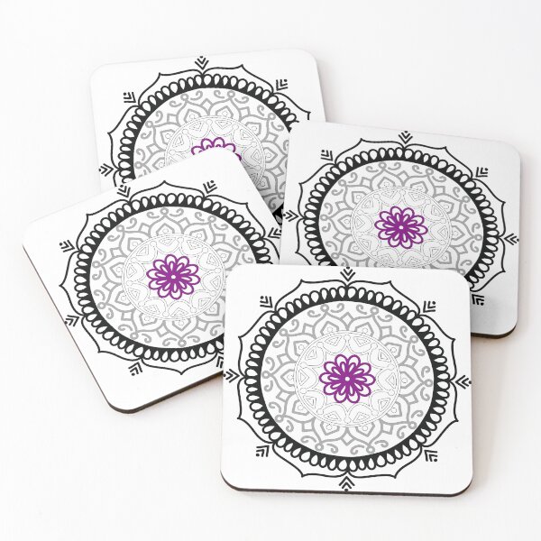 Item preview, Asexual Pride Mandala designed and sold by Salty-Parabola.