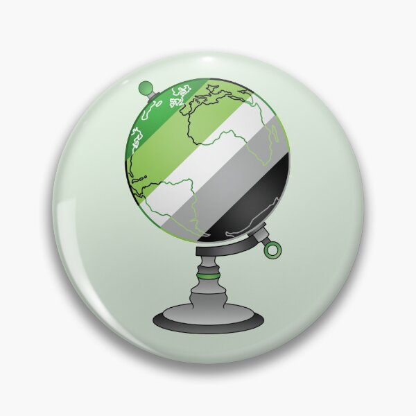 Item preview, Aro Pride Globe designed and sold by KevyGrayce.