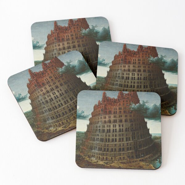 Item preview, The Tower of Babel - Painting by Pieter Bruegel the Elder designed and sold by Dator.