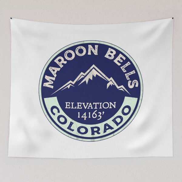 Item preview, Maroon Bells Colorado Fourteener Elk Mountains Aspen designed and sold by DESTINATIONS DECAL.