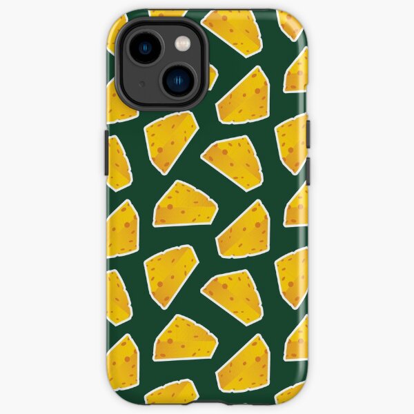 Green Bay Packers Pattern, Green Background iPhone Tough Case