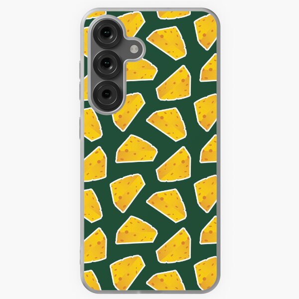 Vista previa del artículo con la obra «Patrón de los Green Bay Packers, fondo verde», diseñado y vendido por brittlouise.