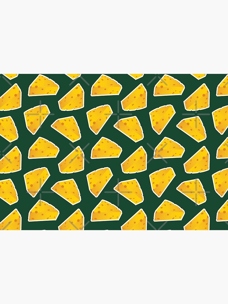 Green Bay Packers Pattern, Green Background Sticker for Sale by  brittlouise