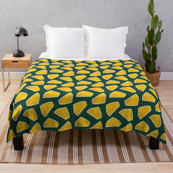 Aperçu de l'œuvre Motif des Packers de Green Bay, fond vert créée et vendue par brittlouise.