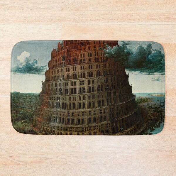 Item preview, The Tower of Babel - Painting by Pieter Bruegel the Elder designed and sold by Dator.