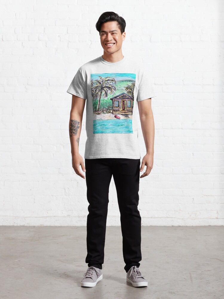 Alternate view of Beachy Beach House Classic T-Shirt