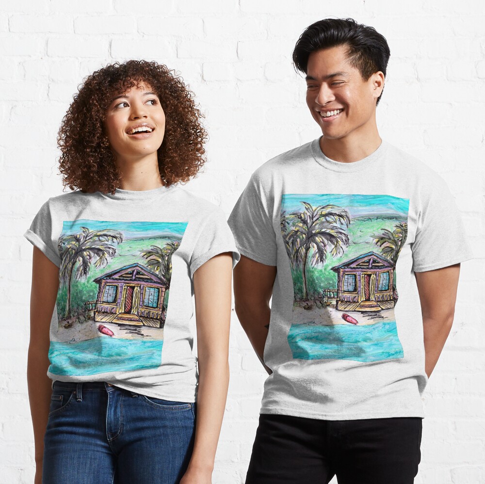 Beachy Beach House Classic T-Shirt