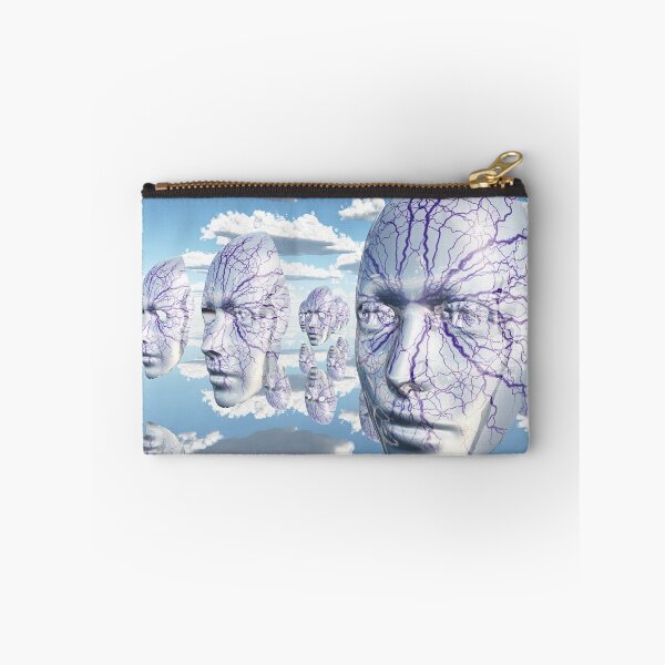 Item preview, Diembodied faces hover in surreal scene designed and sold by rolffimages.