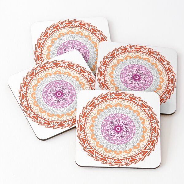 Item preview, Lesbian Pride Mandala designed and sold by Salty-Parabola.