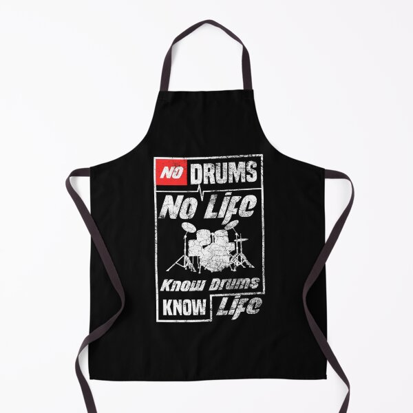 Item preview, No Drums No Life Know Drums Know Life - Drummer Percussionist designed and sold by Sutra-Lotus-Co.