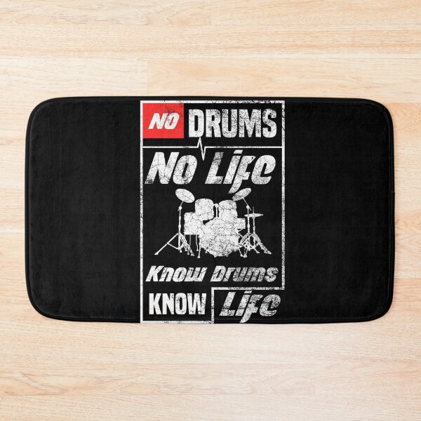 Item preview,  No Drums No Life Know Drums Know Life - Drummer Percussionist  designed and sold by Sutra-Lotus-Co.