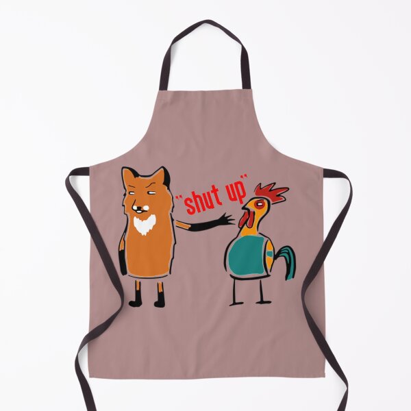 Item preview, " Shut Up " Funny Fox Shuting Up His Friend The Bird designed and sold by Seopdesigns.
