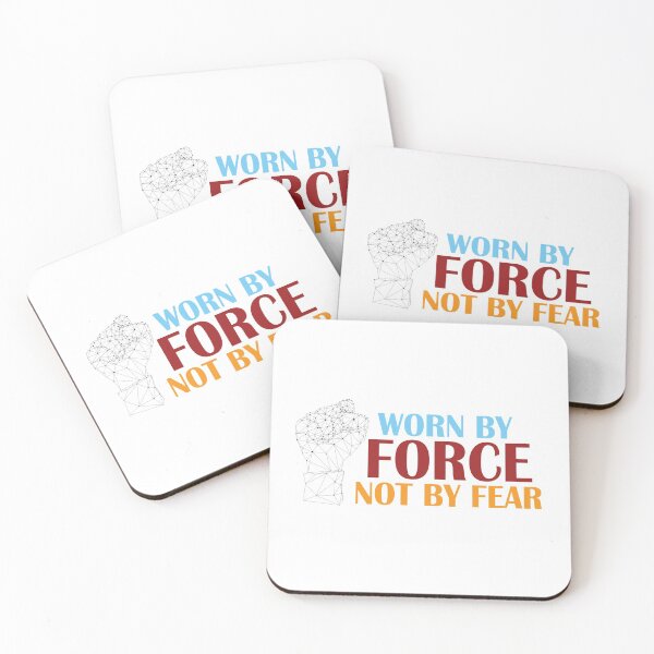 Item preview, Cool Worn By Force Mask Not By Fear designed and sold by Marstore.