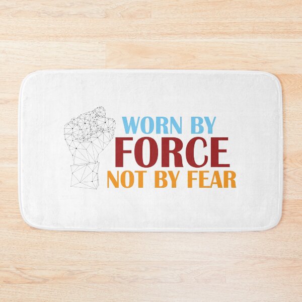 Item preview, Cool Worn By Force Mask Not By Fear designed and sold by Marstore.
