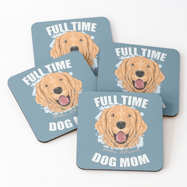 Item preview, Full Time Golden Retriever Dog Mom designed and sold by EvaWolf.