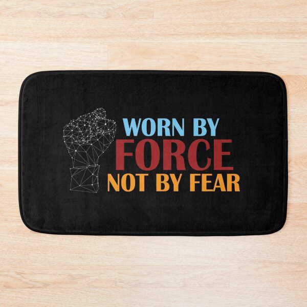 Item preview, Cool Worn By Force Mask Not By Fear designed and sold by Marstore.