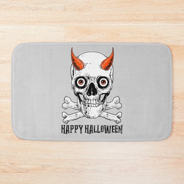 Item preview, Halloween Skull and Bones Happy Halloween Horror Night happy coronaween designed and sold by TamGustam.