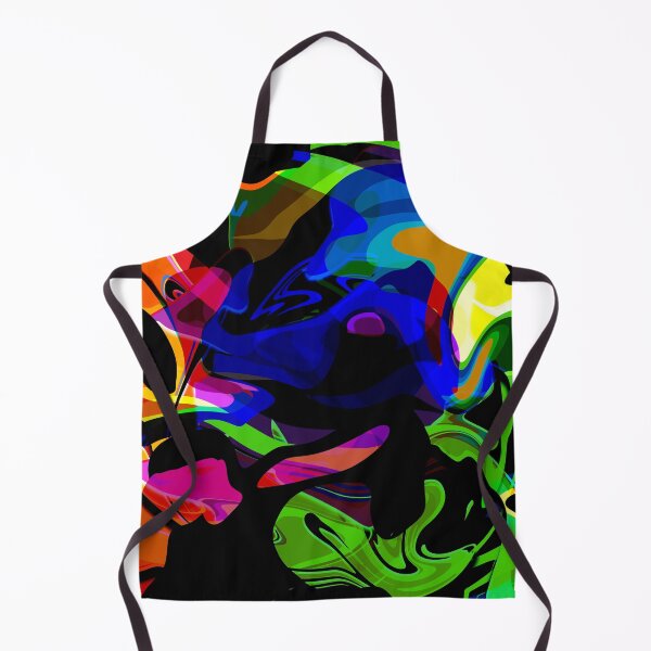 Item preview, Cool Blue Colorful Geometric  Line Pattern / Liquid Psychedelic Art  designed and sold by GuitarZan's.