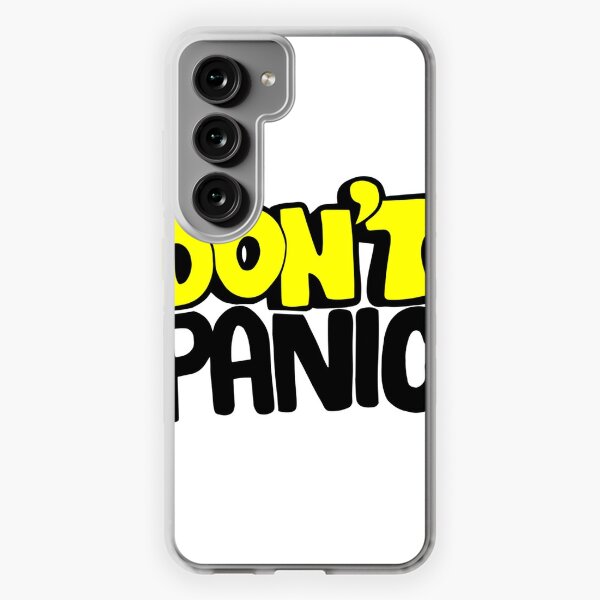 Don't Panic- HHGG Samsung Galaxy Phone Case for Sale by doomBotKV