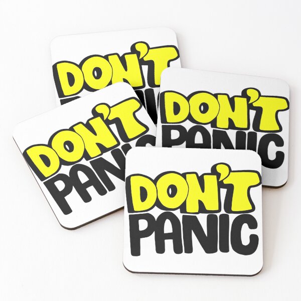 Item preview, Don't Panic designed and sold by Assla ⭐⭐⭐⭐⭐.