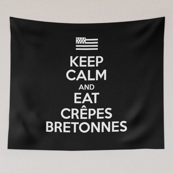 Item preview, Keep calm and eat crêpes bretonnes designed and sold by bitomule.