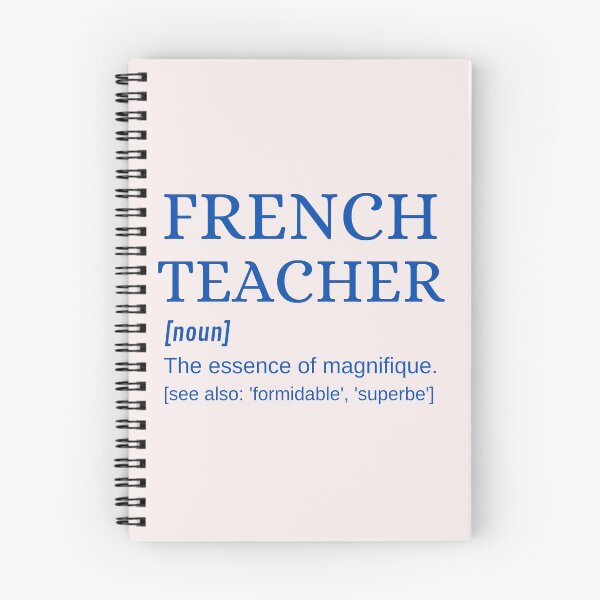 Item preview, French Teacher Magnifique Professeur de Français Dictionary Definition designed and sold by Time4German.