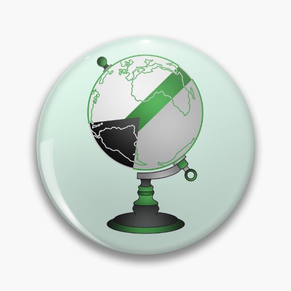 Artikelvorschau, Demiromantic Pride Globe entworfen und verkauft von KevyGrayce.