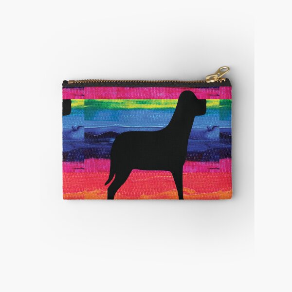 Item preview, Rainbow Collection Black Dog Pattern Art designed and sold by spicygarb.