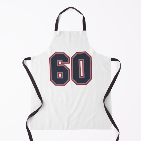 Item preview, 60 Navy Grey Red Sports Number Sixty designed and sold by HelloFromAja.