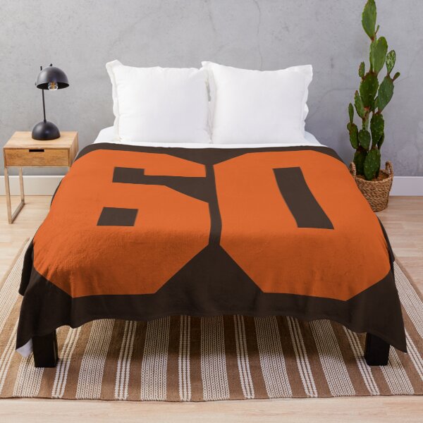 Item preview, 60 Number Cleveland Sports Sixty Brown Jersey designed and sold by HelloFromAja.