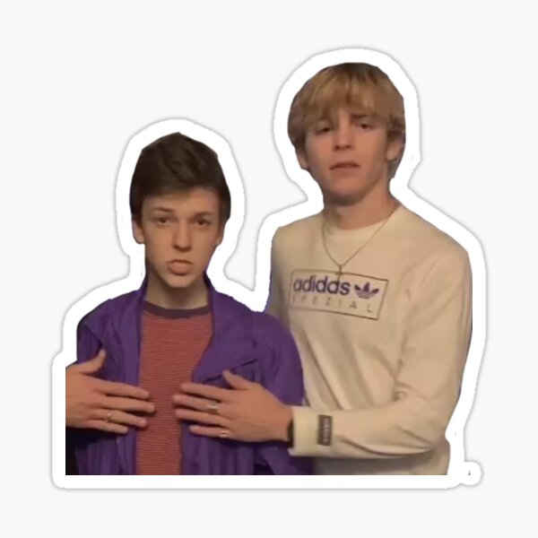 Weston Koury and Ross Lynch Sticker