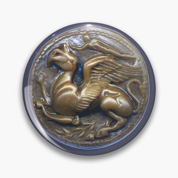 Item preview, Gryphon or Griffin: Greek Drachma designed and sold by Patricia Howitt.