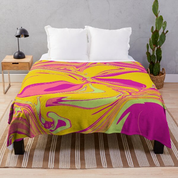 Item preview, Abstract Art - Marble - Pink Yellow designed and sold by Geometricshow.