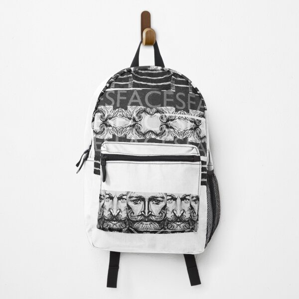 Item preview, black and white design with a portrait of a man with a cool mustache designed and sold by dezartmotion.