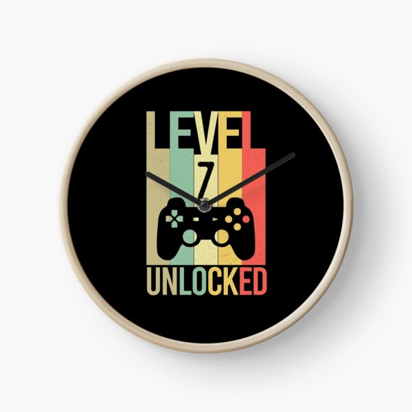 Item preview, Level 7 Unlocked Video Gamer Birthday 7th designed and sold by khaled11591.