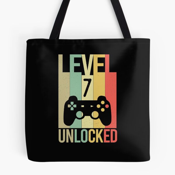 Item preview, Level 7 Unlocked Video Gamer Birthday 7th designed and sold by khaled11591.