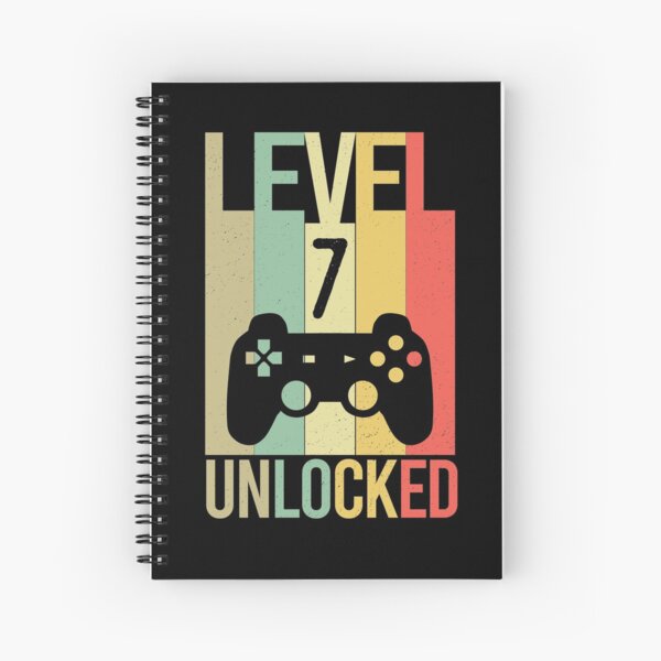 Item preview, Level 7 Unlocked Video Gamer Birthday 7th designed and sold by khaled11591.