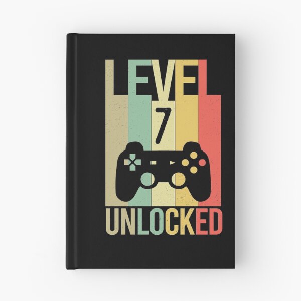 Item preview, Level 7 Unlocked Video Gamer Birthday 7th designed and sold by khaled11591.