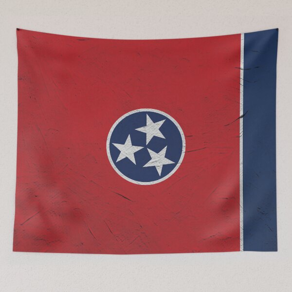 Item preview, Tennessee Flag Wall  designed and sold by TRowanDesign.