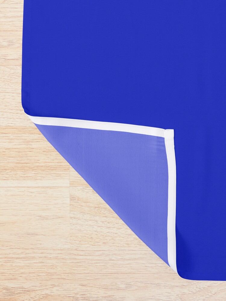 Alternate view of White roses on a Blue sky By Yannis Lobaina Shower Curtain