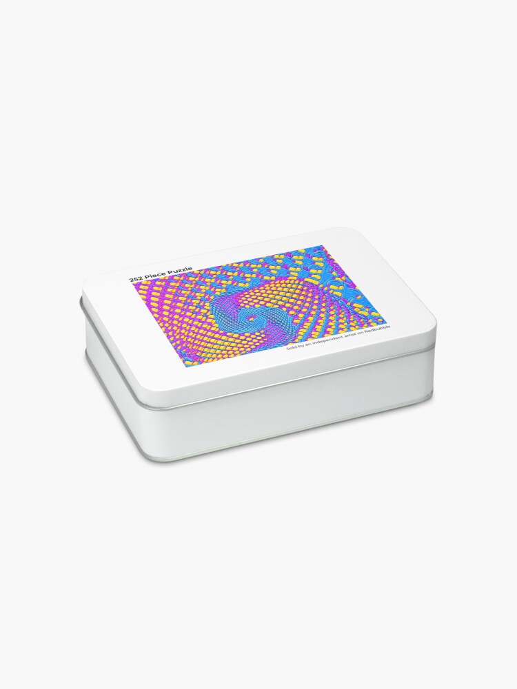 Alternate view of Cubism turbulence Jigsaw Puzzle
