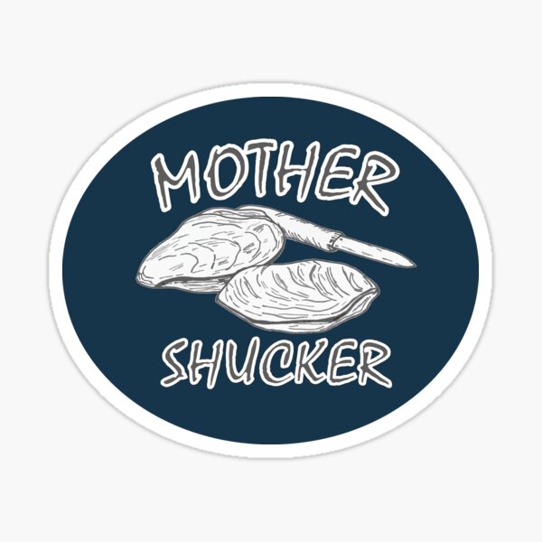 Oysters on Ice Large Stickers