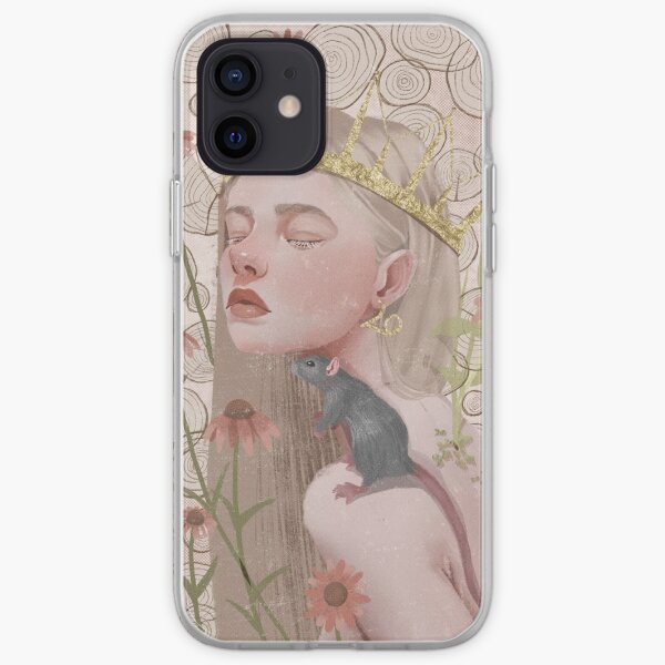 Year of the rat. Chinese zodiac illustration. iPhone Soft Case