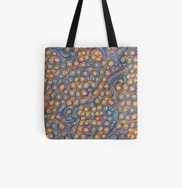 Grapes #DeepDream #Art All Over Print Tote Bag