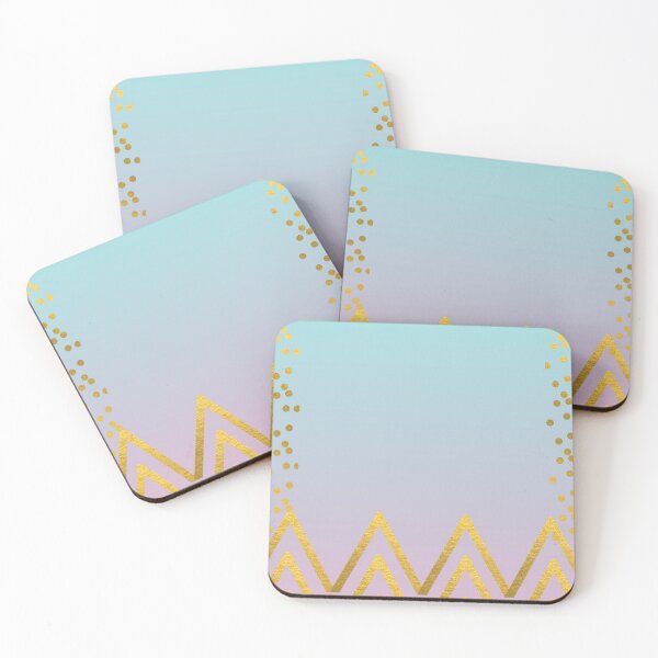 Item preview, Colour fade golden zig zag design designed and sold by The Pattern Artist.